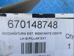 Maserati Ghibli Quattroporte left exterior b pillar trim #6983