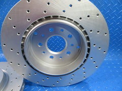 Maserati GranTurismo Quattroporte rear brake pads rotors TopEuro #6904