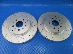 Maserati GranTurismo Gt Quattroporte GranCabrio rear brake rotors TopEuro #6903