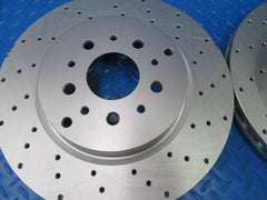 Maserati GranTurismo Gt Quattroporte GranCabrio rear brake rotors TopEuro #6903