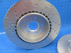 Maserati GranTurismo Gt Quattroporte GranCabrio rear brake rotors TopEuro #6903