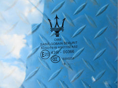 Maserati Quattroporte left rear door window glass #1198