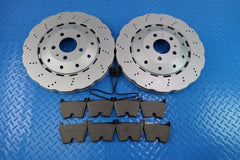 Lamborghini Huracan R8 front brake pads & rotors #12066