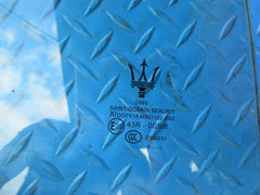Maserati Quattroporte right rear door window glass #1199