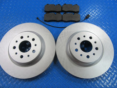 Maserati Quattroporte front brake pads & rotors smooth TopEuro #6022