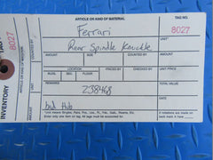 Ferrari 458 488 812 FF F12 TDF California rear left suspension spindle knuckle #8027