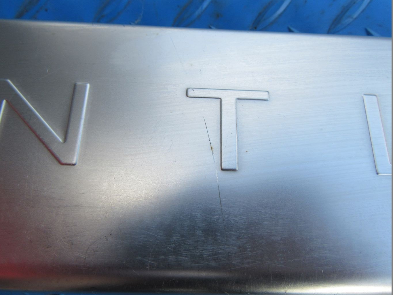 Bentley Continental GT left front door sill plate #1231