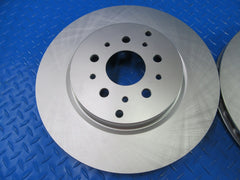 Maserati Quattroporte rear brake rotors smooth 2pcs TopEuro #6937