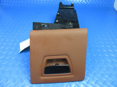 Maserati Quattroporte left dashboard compartment brown #0529