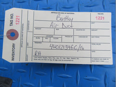 Bentley Continental Flying Spur right air duct #1221