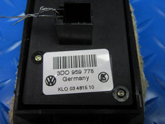 Bentley Continental Flying Spur right rear seat control switch #0612