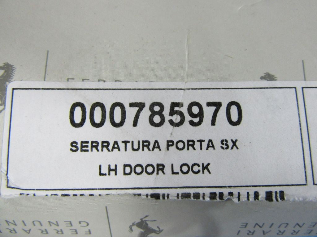 Ferrari 458 Speciale 812 Superfast California T left door lock latch #6830