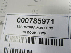 Ferrari 458 Speciale 812 Superfast California T right door lock latch #4990