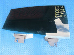 Maserati Quattroporte right rear door window glass #1206
