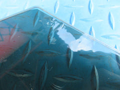 Maserati Quattroporte right rear door window glass #1206