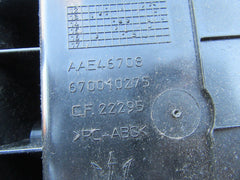 Maserati Quattroporte left dashboard compartment black #0494