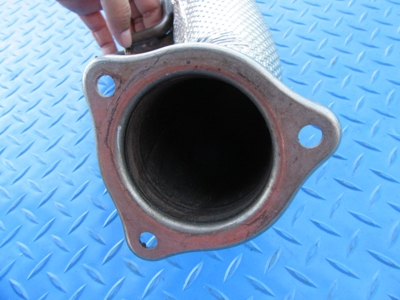 Bentley Bentayga exhaust muffler mid pipe #0493