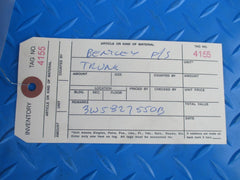Bentley Continental Flying Spur trunk boot shocks lift support #4155