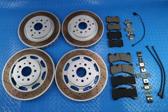Maserati GranTurismo Gran Turismo Gt front rear brake pads rotors TopEuro #12077