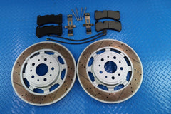 Maserati GranTurismo Gran Turismo Gt front brake pads & rotors TopEuro #12079