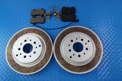 Maserati GranTurismo Gran Turismo Gt rear brake pads rotors TopEuro #12082