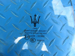 Maserati Quattroporte right rear door glass window #1216