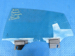Maserati Quattroporte left rear door window glass #1215