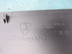 Lambroghini Aventador Lp700 Roadster left scuff plate