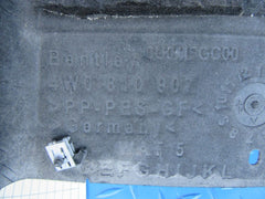 Bentley Continental Flying Spur left front rearward wheel well fender liner #1223