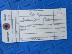 Rolls Royce Phantom Coupe Drophead mascot grille cover plate #8129