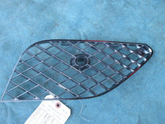 Bentley Gt Gtc left front bumper black chrome grille #3553