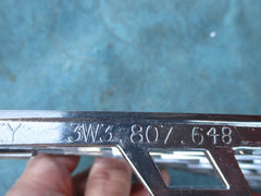 Bentley Gt Gtc left front bumper black chrome grille #3553