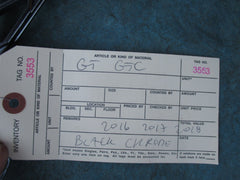 Bentley Gt Gtc left front bumper black chrome grille #3553