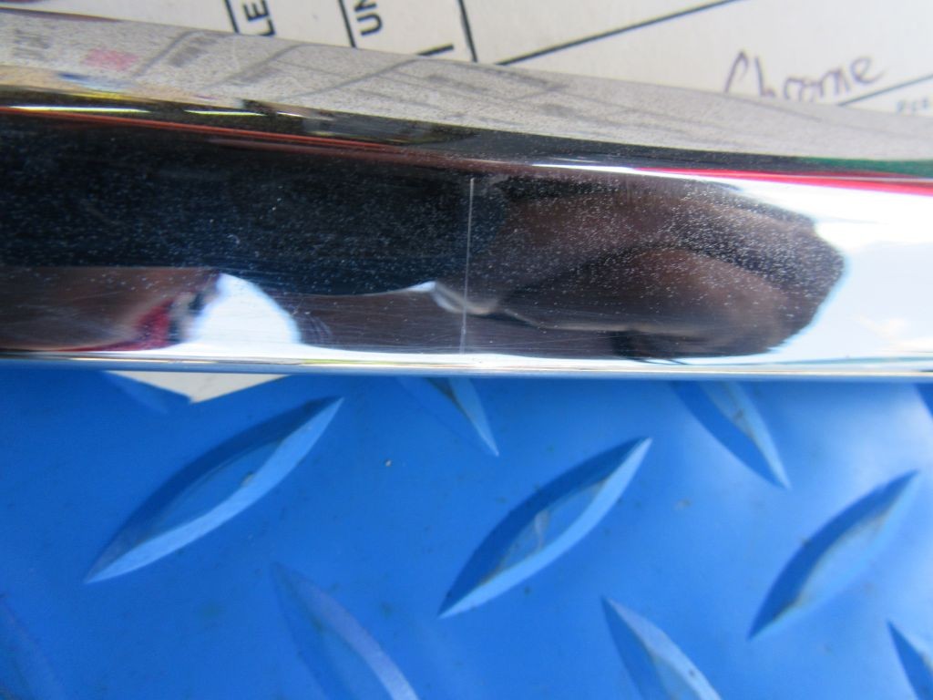 Bentley Flying Spur right rear door window lower chrome trim #6803