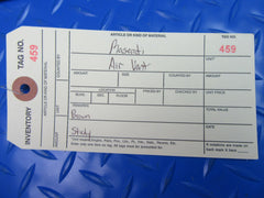 Maserati GranCabrio GranTurismo side dashboard air vent brown #0459