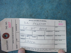 Rolls Royce Phantom Rr1 left front lower door hinge  #3057