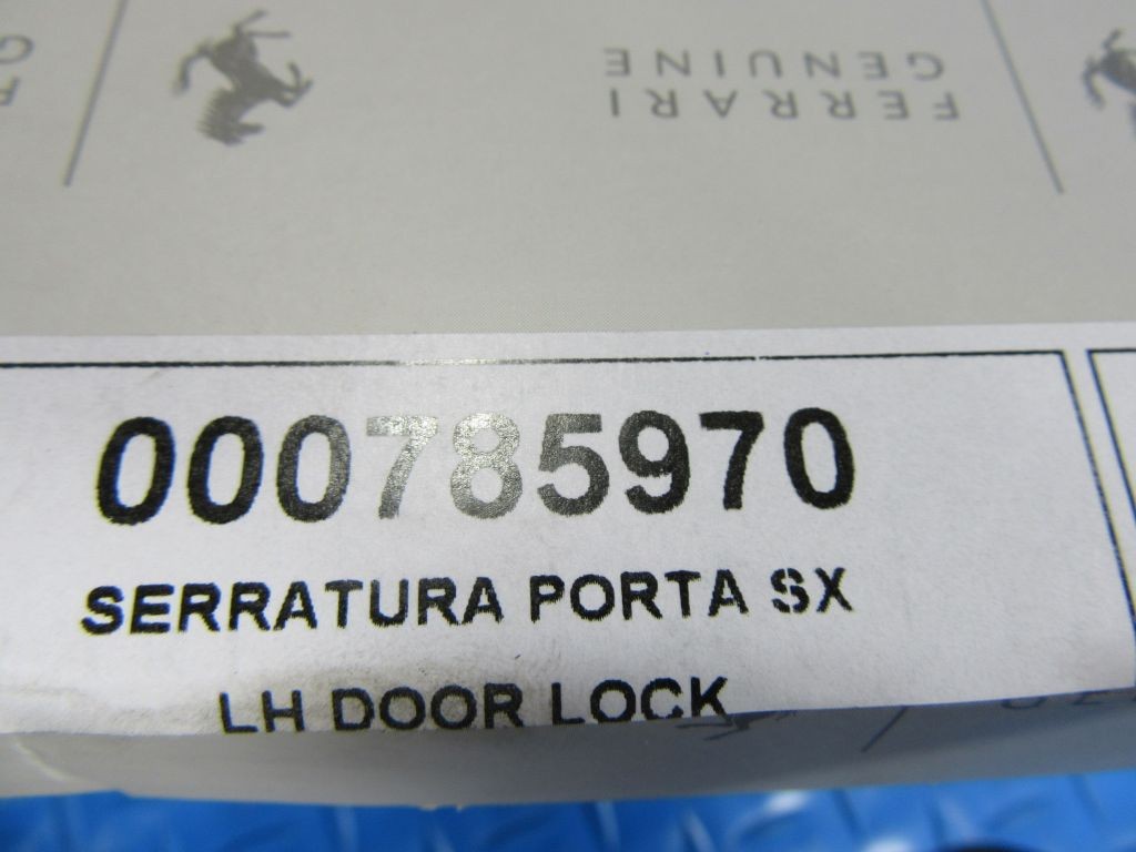 Ferrari 458 Speciale 812 Superfast California T left door lock latch #7039