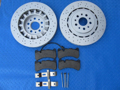 Maserati Ghibli Sq4 Quattroporte Awd front rotors and brake pads #5849