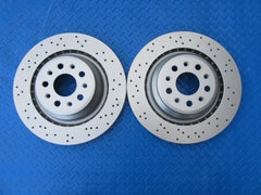 Maserati Ghibli Sq4 Quattroporte Awd rear rotors set of 2 #5845