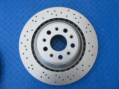 Maserati Ghibli Sq4 Quattroporte Awd rear rotors set of 2 #5845