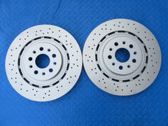 Maserati Front Brake Rotors set of 2 670030935 Ghibli Quattroporte