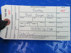 Bentley Continental GT GTC front bumper center lower grille #0447