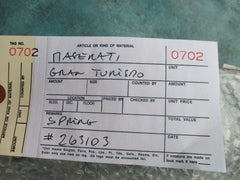 Maserati Gran Turismo front spring