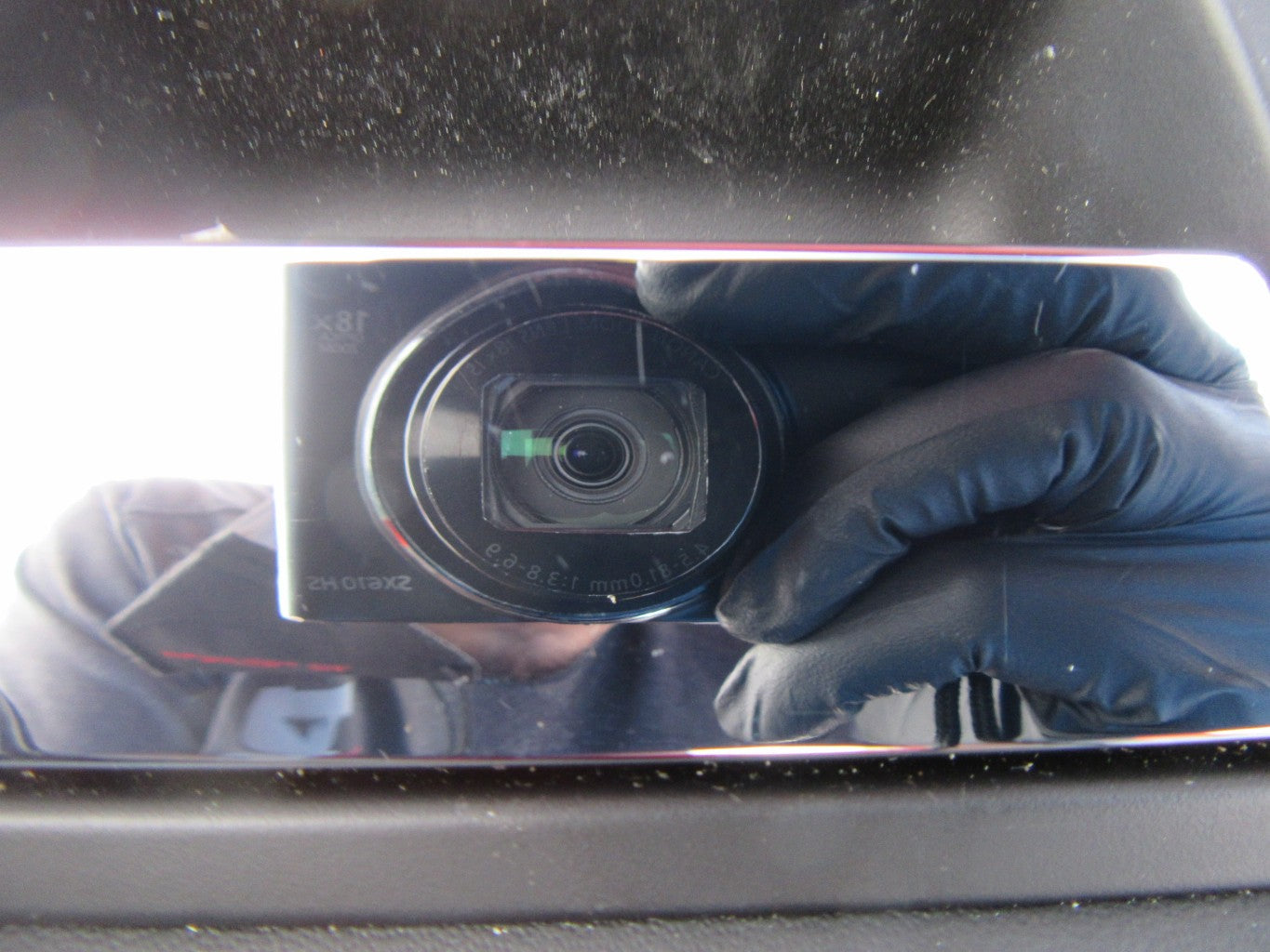 Maserati Quattroporte left dashboard compartment black #0436