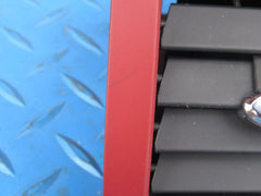 Maserati GranCabrio GranTurismo right dashboard air vent RED #1253