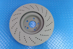 Mercedes C63 Amg front brake disc rotor 1pc TopEuro #12126