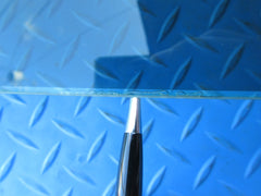 Maserati Quattroporte right rear door glass window tinted #0425