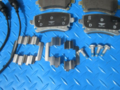 Bentley Continental GT GTC Flying Spur front and rear brakes brake pads #4673