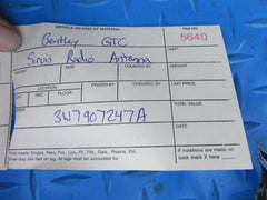 Bentley Continental GTC sirius radio antenna #5640