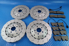 Lamborghini Huracan R8 front rear brake pads & rotors #12124